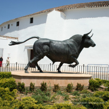 Popular Designs Brass Statue Cast Bronze Bull Sculpture for Decoration